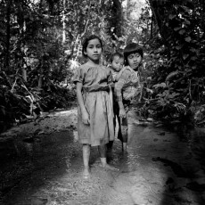Susana, Hugo and Juanito were all born in hiding in the jungle. Communities of Population in Resistance (CPR) of the Ixcán, 1994