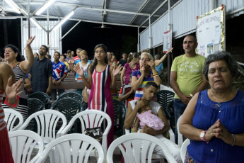 Worship at an evangelical church in Guanabacoa. Havana, 2015