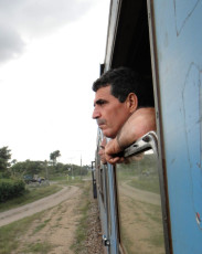 The train from Santiago to Santa Clara. Cuba, 2010